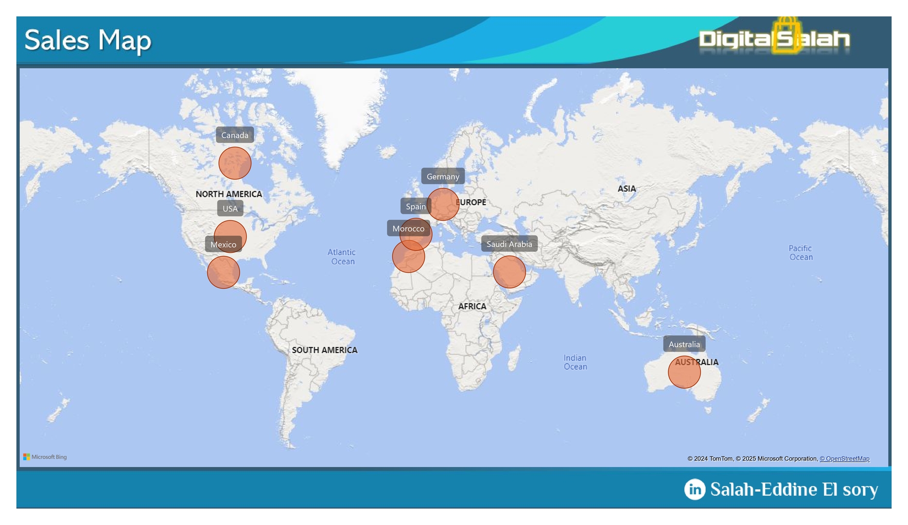 Geo Sales Map & Hotspots